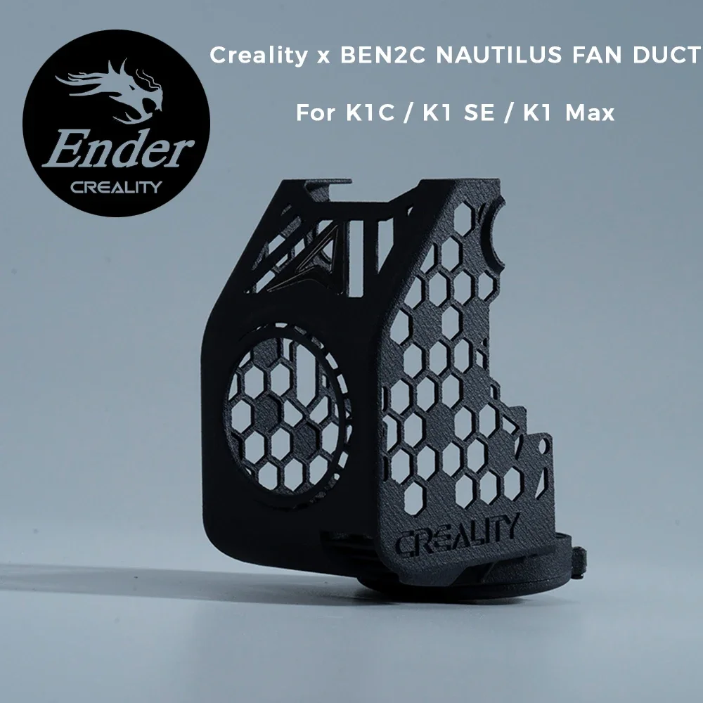 

Вентилятор Creality BEN2C NAUTILUS 175р. ℃ Температура плавления улучшает скорость печати для 3D-принтера K1C/K1 SE/K1 Max