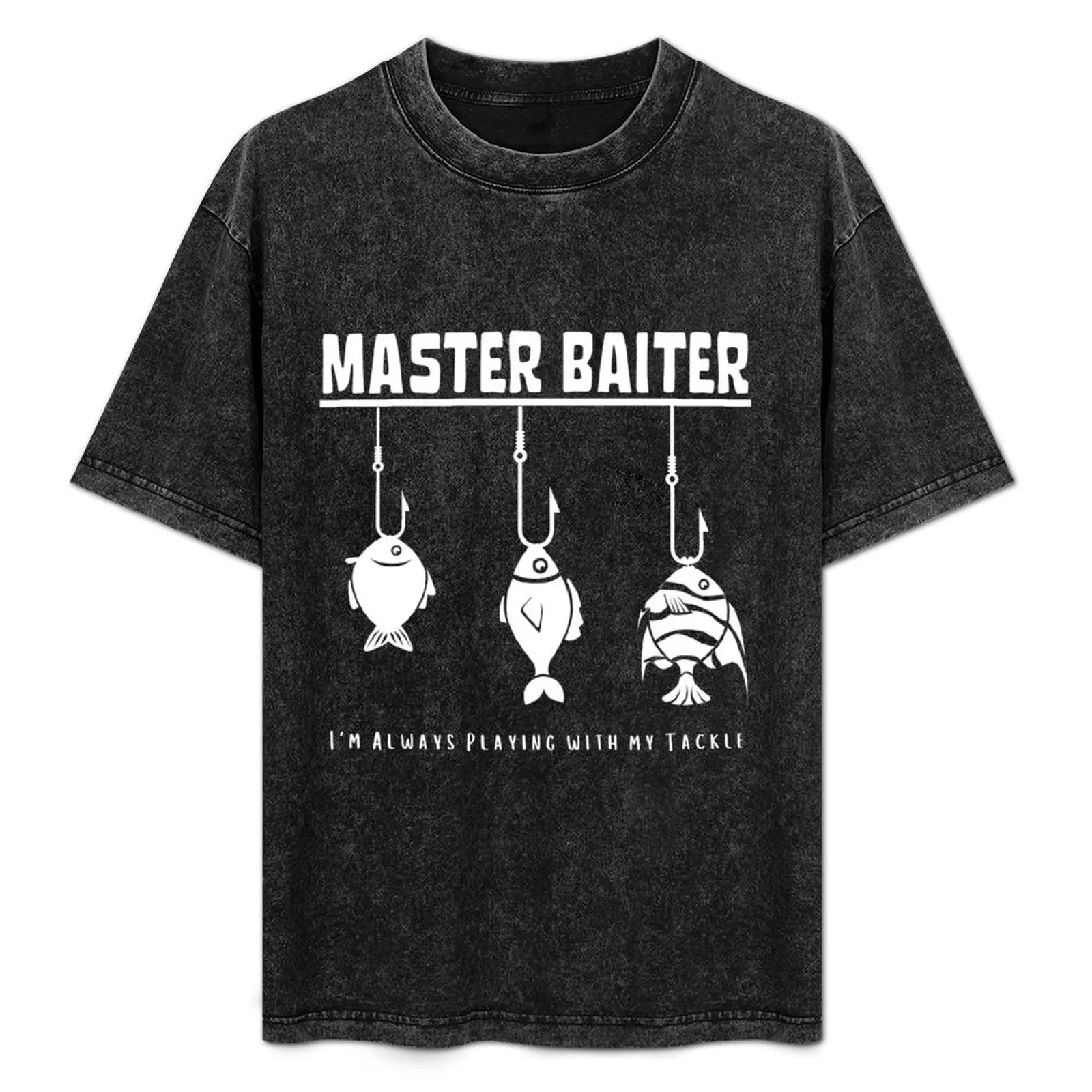 

Master Baiter - Funny Fishing meme style Tshirt, Mug and Print T-Shirt Halloween Theme T-Shirt