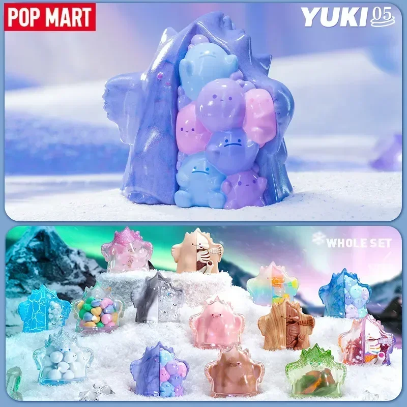 

Pop Mart Yuki Four Seasons Series Mystery Box-милая аниме-фигурка, слепая коробка, подарочная коллекция, настольные украшения
