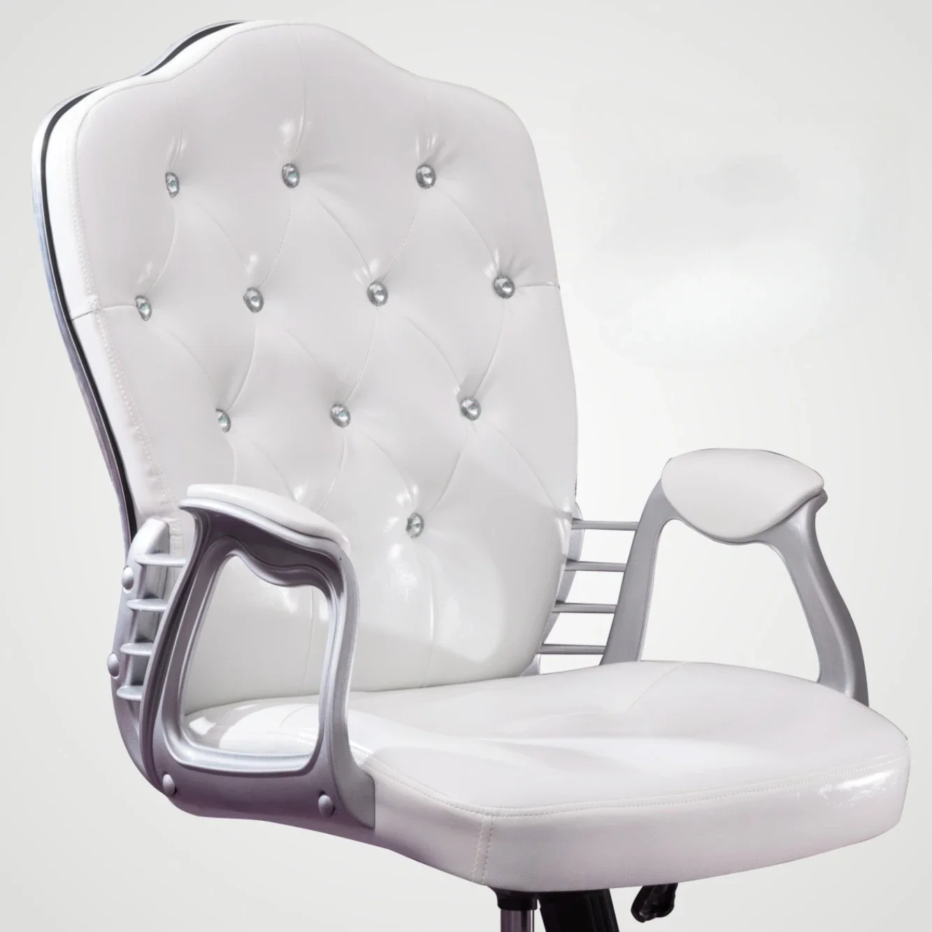 Rotating Office Chair Staff European Study Chair Student Leather White Chairs Silla De Oficina Krzesła 리프트업 쇼파테이블 Sessel Cadeira