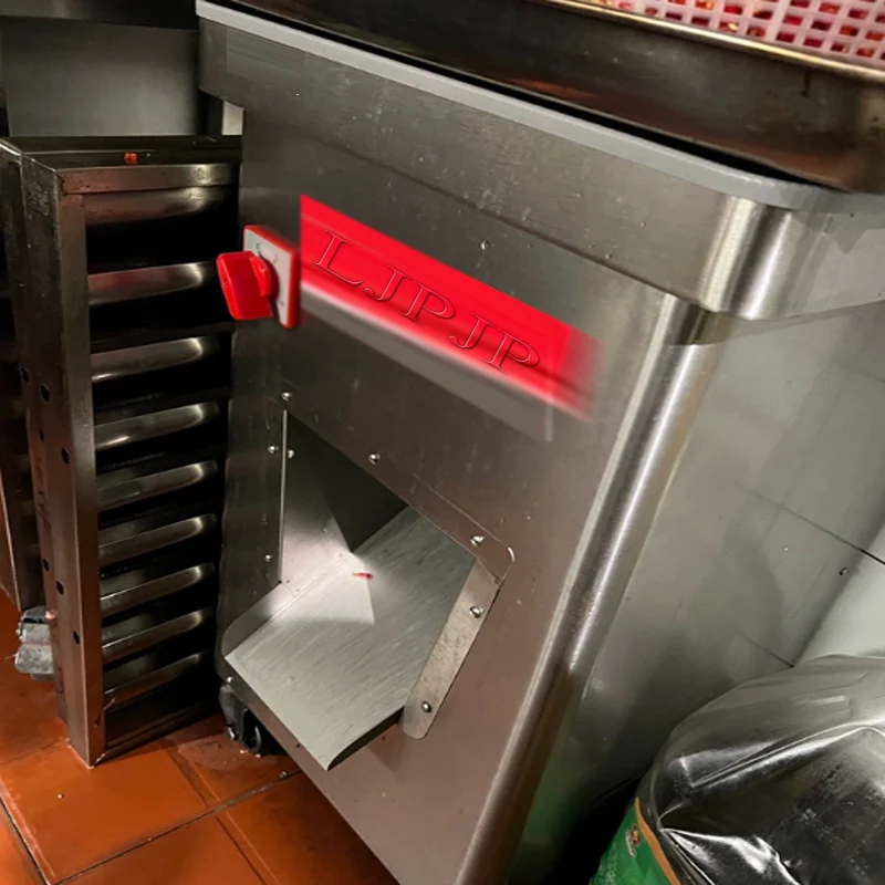 Commercial fully automatic electric meat slicer meat slicer chicken bone slicer fresh beef slicer vertical