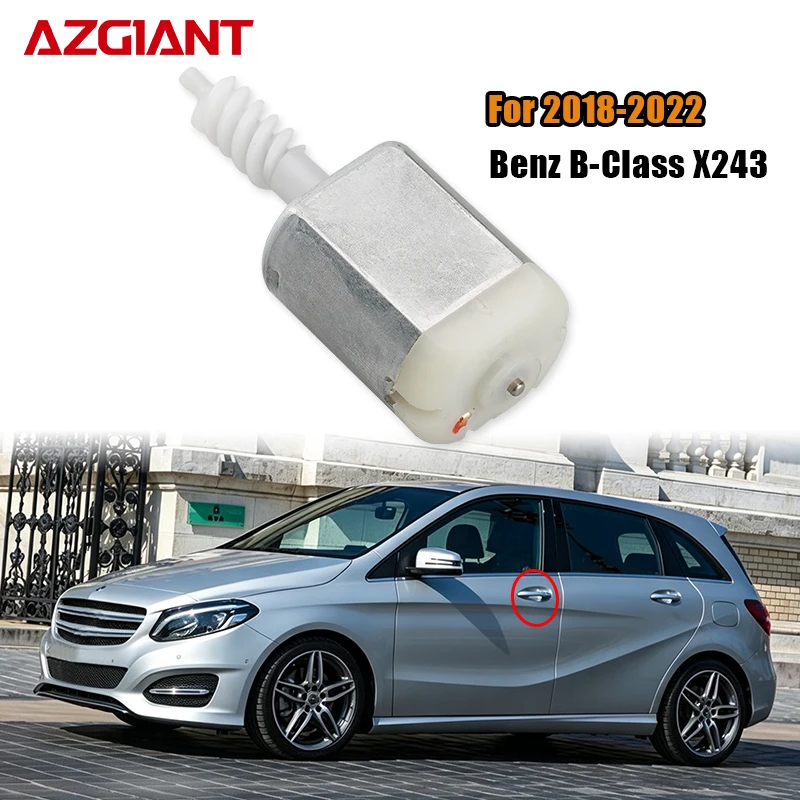 AZGIANT Power Door Lock Actuator Motor – Heavy Duty Direct Fit for Mercedes B-Class X243 2018-2022 OEM Grade