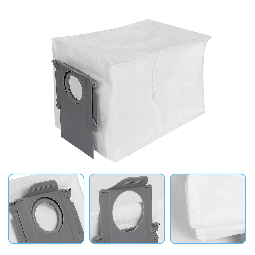 قطع غيار أكياس الغبار لـ Roborock Qrevo Master/P10S Pro/V20 /S8 MaxV Ultra /S8 Max Ultra جهاز آلي لتنظيف الأتربة جزء كيس الغبار