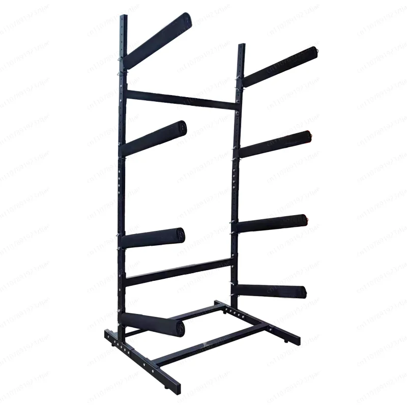 

Freestanding Kayak Storage Rack 4 Stage Adjustable Stand with Padded Arm 400 lb Capacity for Canoe SUP Paddle Board Kayak Stand