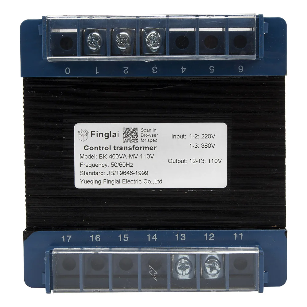 BK-400VA BK type control power transformer 220V/380V input 110V output