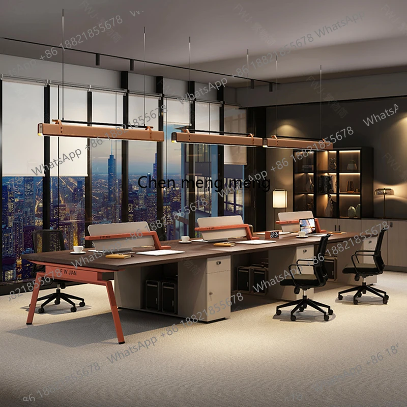 

Эстетичный компактный офисный стол большого размера в китайском стиле, недорогой, простой, креативный, для салона, мебель для офиса и салона