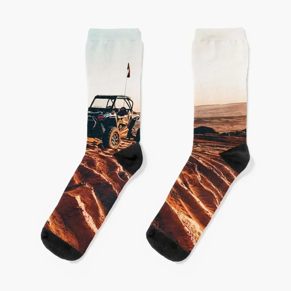 

Side By Side Off Roading Socks sheer christmas gift heated hockey Socks Women's Men's