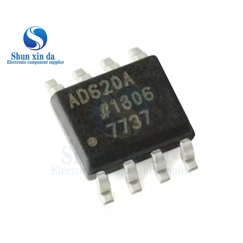 AD620ARZ-REEL7 AD620ARZ SOIC-8 Low Drift, Low Power Instrumentation Amplifier IC