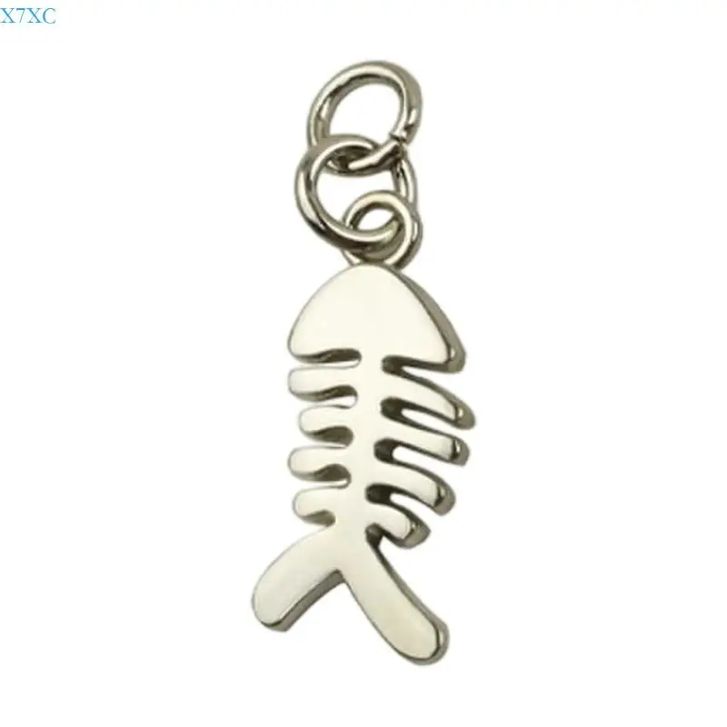 X7XC Modern Fishbone Charm Multipurpose Decorative Accessory For Bags Jewelry