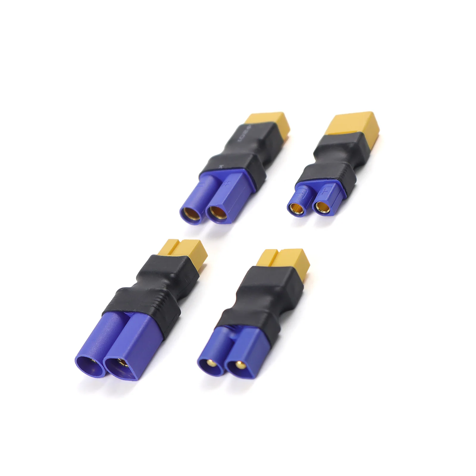 XT60 Stecker auf EC5 EC3 Stecker/Buchse Adapter für RC FPV Fahrzeug Lipo Akku ESC – Detail 5