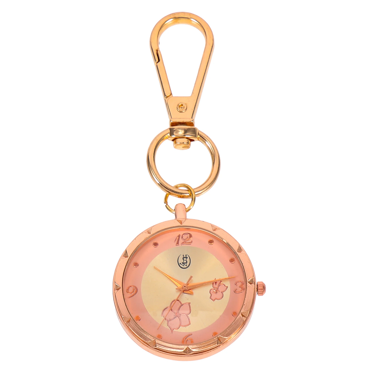 

Stylish Lightweight Pocket Key Buckle Durable Silent Movement Nurse Week Gift Clip On For Women Medical Professionals Fob Watch