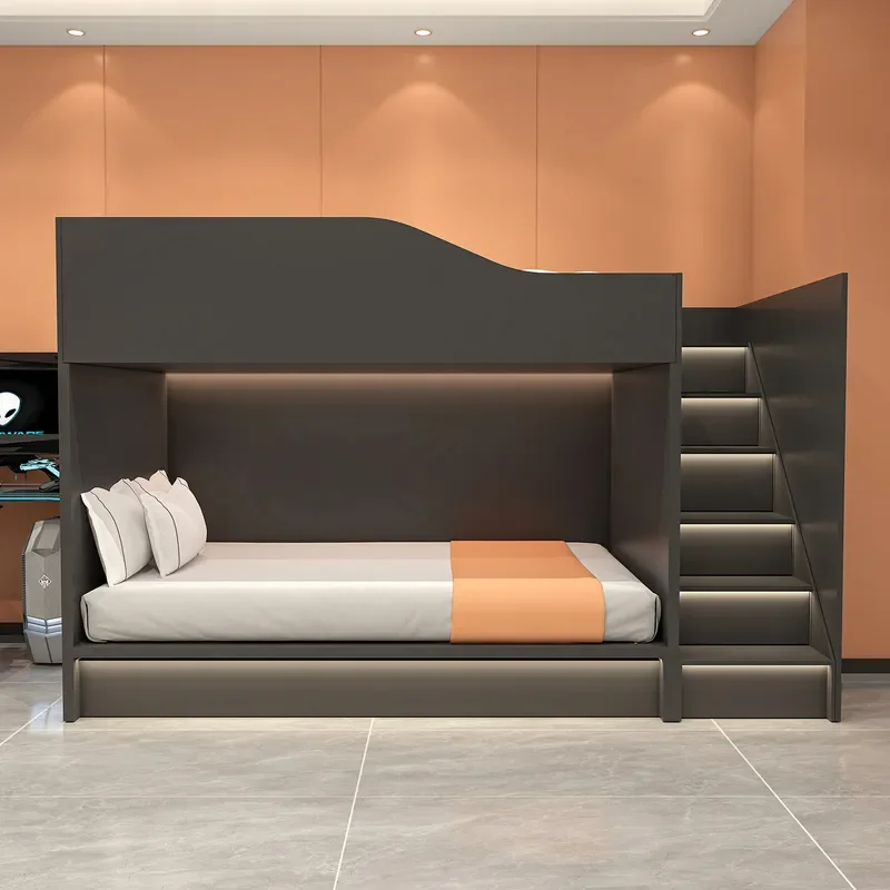 Space Capsule Bunk Bed for Hostel Hotel Dormitory Multi Person Pod Sleeping Cabin with Privacy Curtain Modern Design Compact