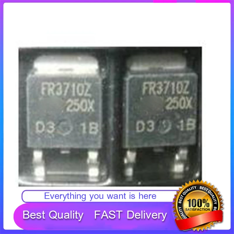 10Pcs/Lot New Original IRFR3710 FR3710Z Field Effect MOS TUBE PATCH TO252 Good Quality  In Stock