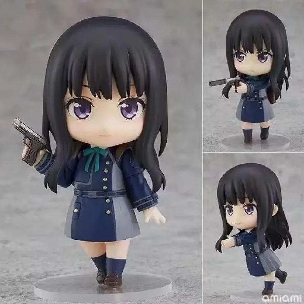 10CM Q version of Nendoroid, Ricolis, Nishiki Chishu, Inoue Takina, interchangeable faces, anime figure model wholesale