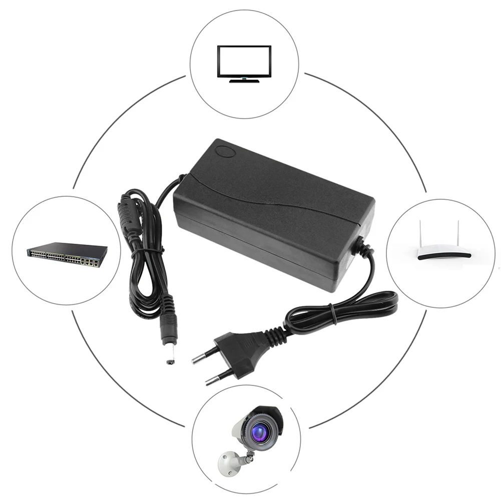 48V 2A AC to DC Power Adapter Converter 5.5*2.5mm for POE switch