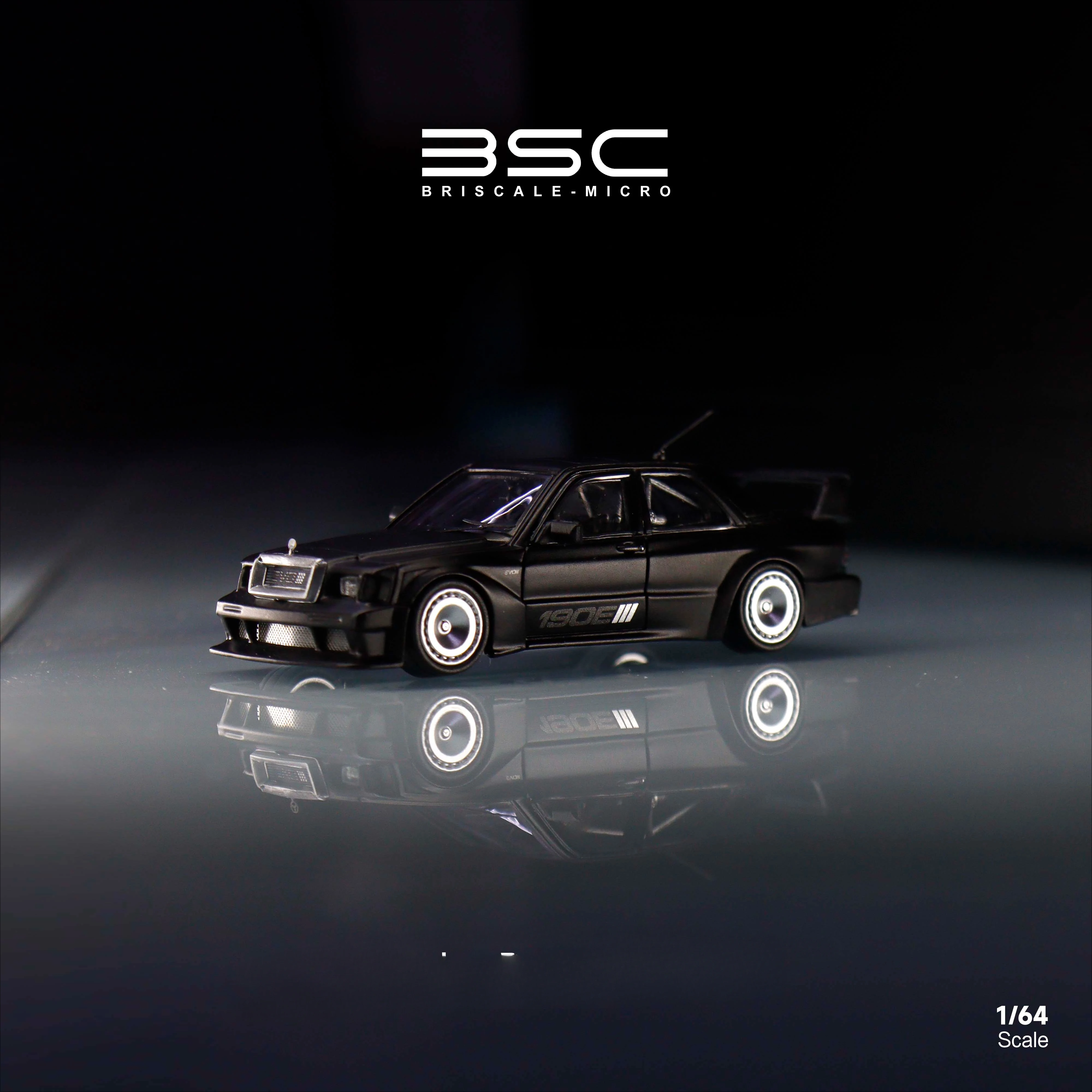 Rhino Model X BSC 1:64 190E W201 KS III gegoten modelauto