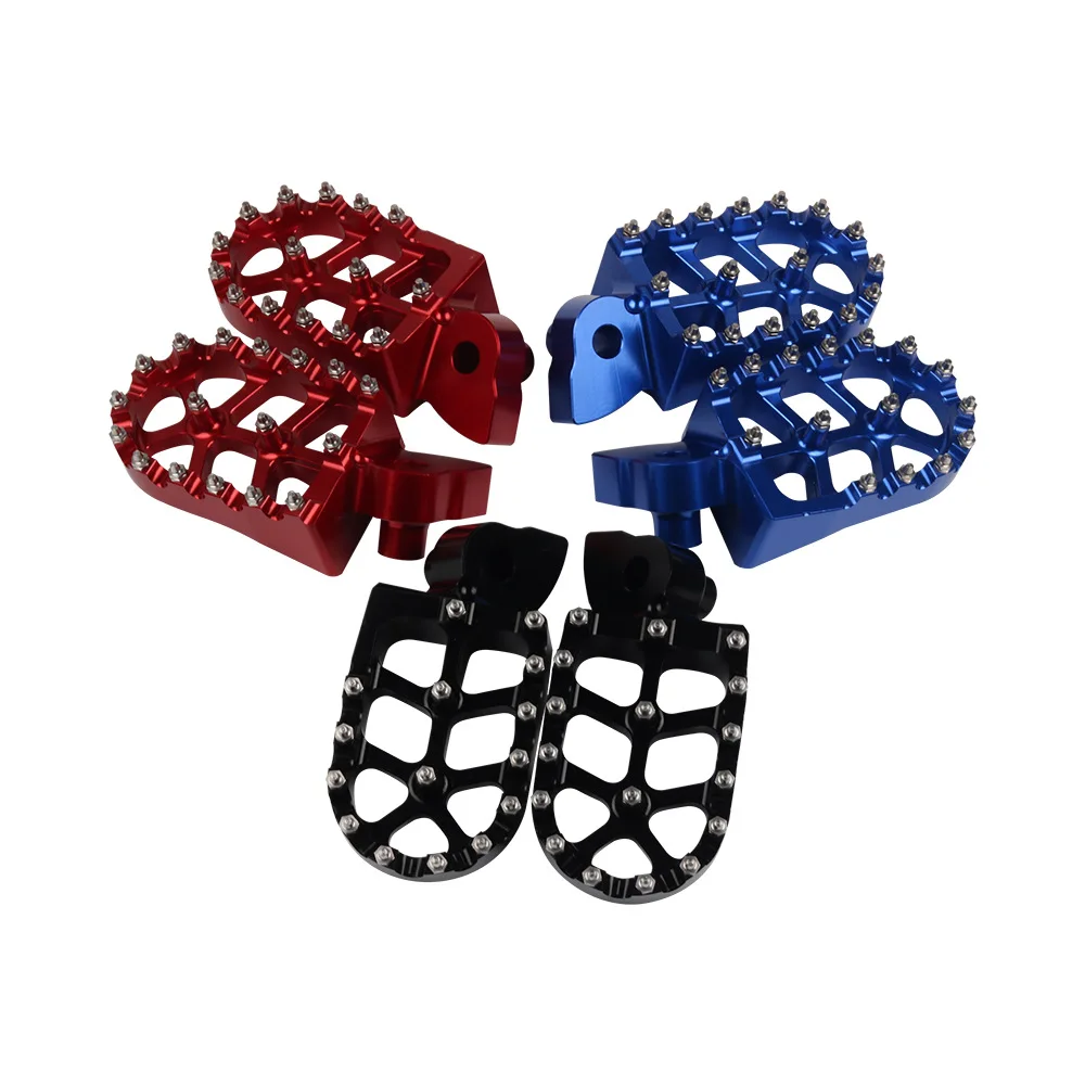 Motorcycle CNC Foot Pegs Footpeg Pedals FootRest For YAMAHA YZ 65 85 125 250 125X 250X 250FX 450FX WR 250F 450F YZF WRF 250 450