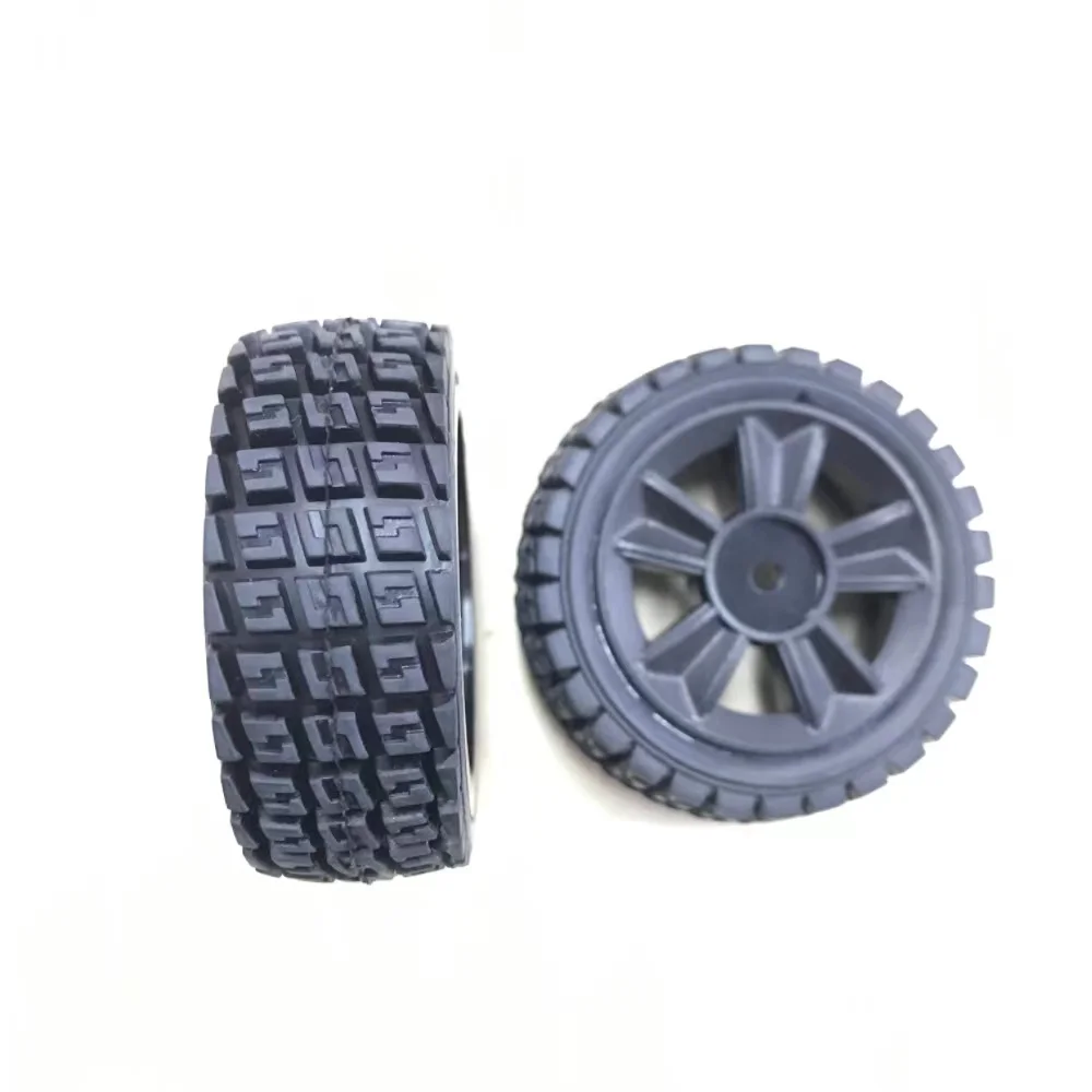 HYPER GO 14301/14302 1/14 Scale RC Car Accessories Parts 1415A1 On-road Wheels & Tires Set, Suitable for Hex 12mm