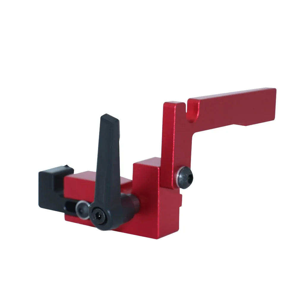 Holzbearbeitungs-T-Nut-Stopper, T-Nut-Begrenzer, Aluminium-Gehrungsschienen-Absperrung, Klappstopper, Nut-Lokalisator, Tischler-DIY-Werkbankwerkzeuge – Detail 13