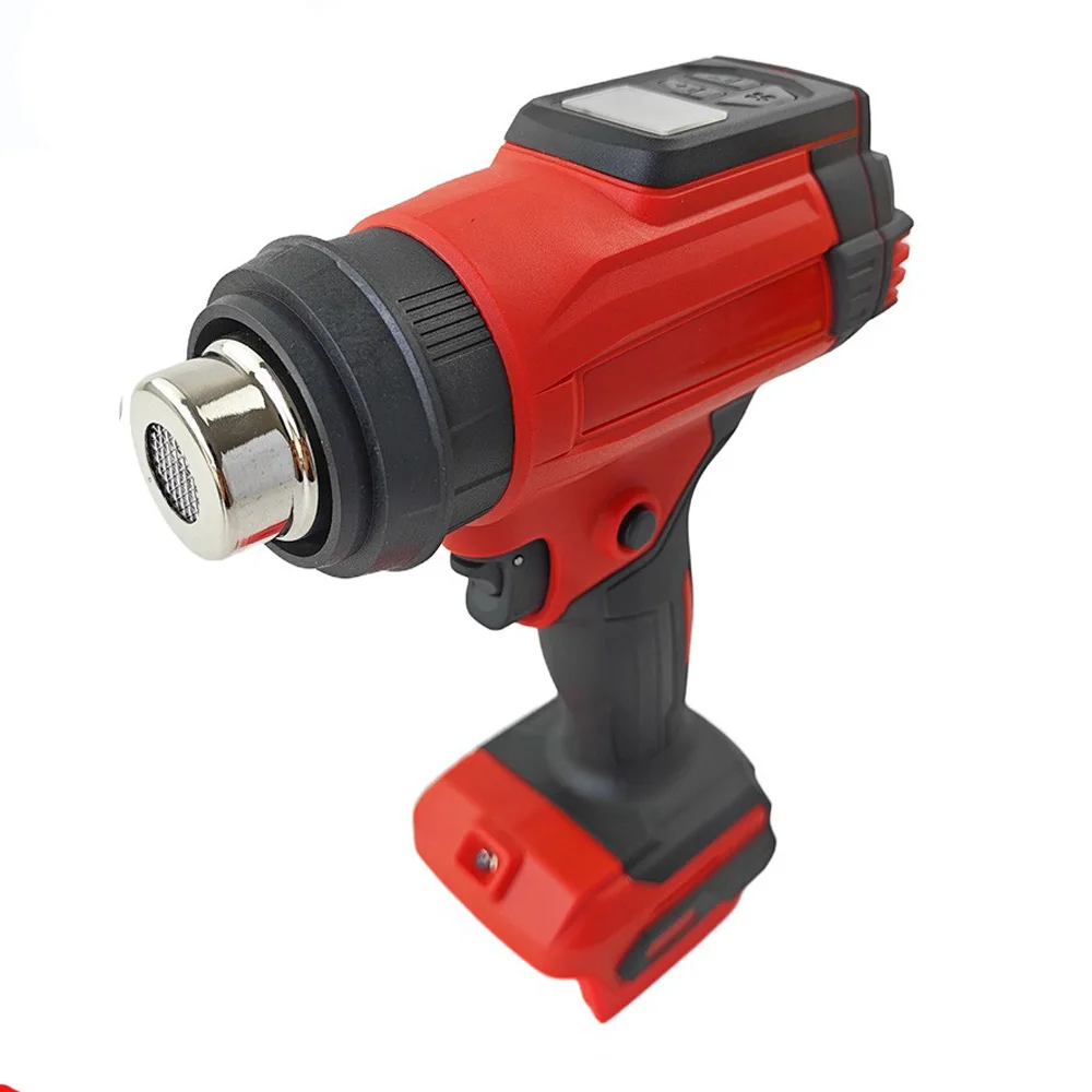 Cordless Heat Gun Handheld Electric Hot Air Gun DIY Stripping Paint Shrinking Home Industrial Tool For Milwaukee 18V Battery
