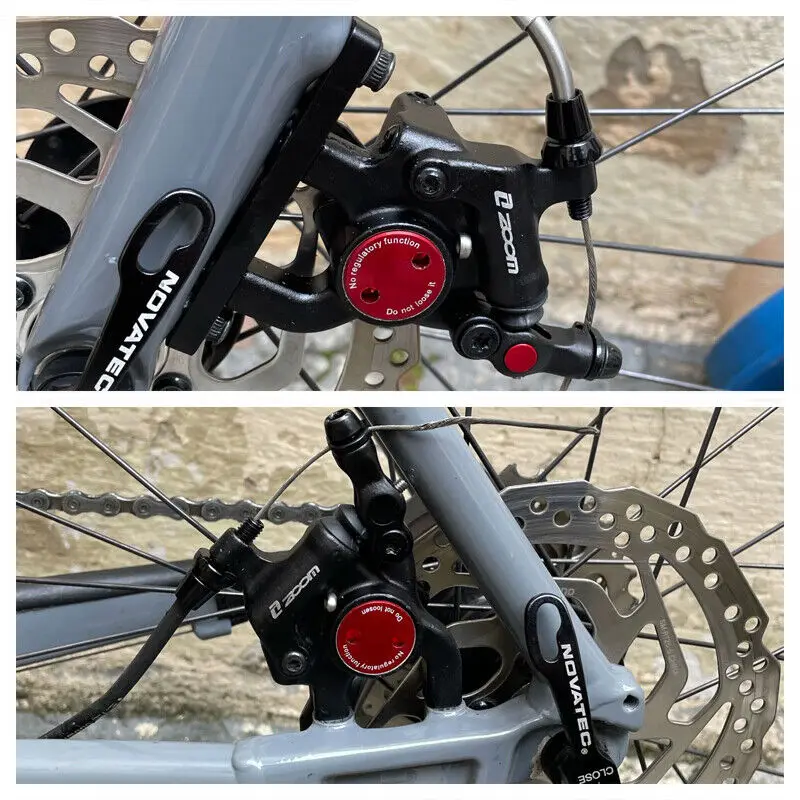 คาลิปเปอร์เบรกไฮดรอลิกแบบดิสก์สำหรับจักรยานเสือหมอบ ZTTO แบบลูกสูบคู่ สำหรับด้านหน้าและด้านหลัง ใช้กับน้ำมันเบรก สำหรับอะไหล่จักรยาน Shimano