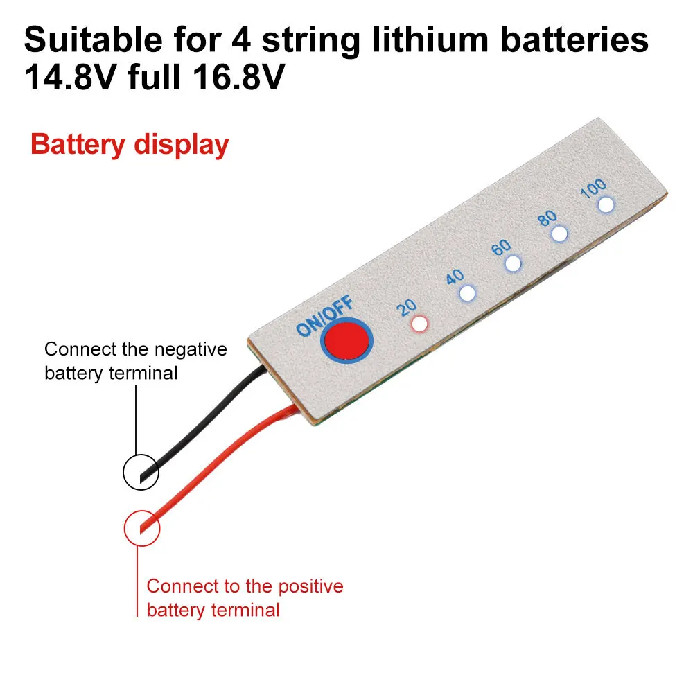 1s 3s 4s Li-Ionen-Batterie prozentanzeiger-Batterie anzeige modul für LED-Spannungs anzeige für verschiedene Batterie tests