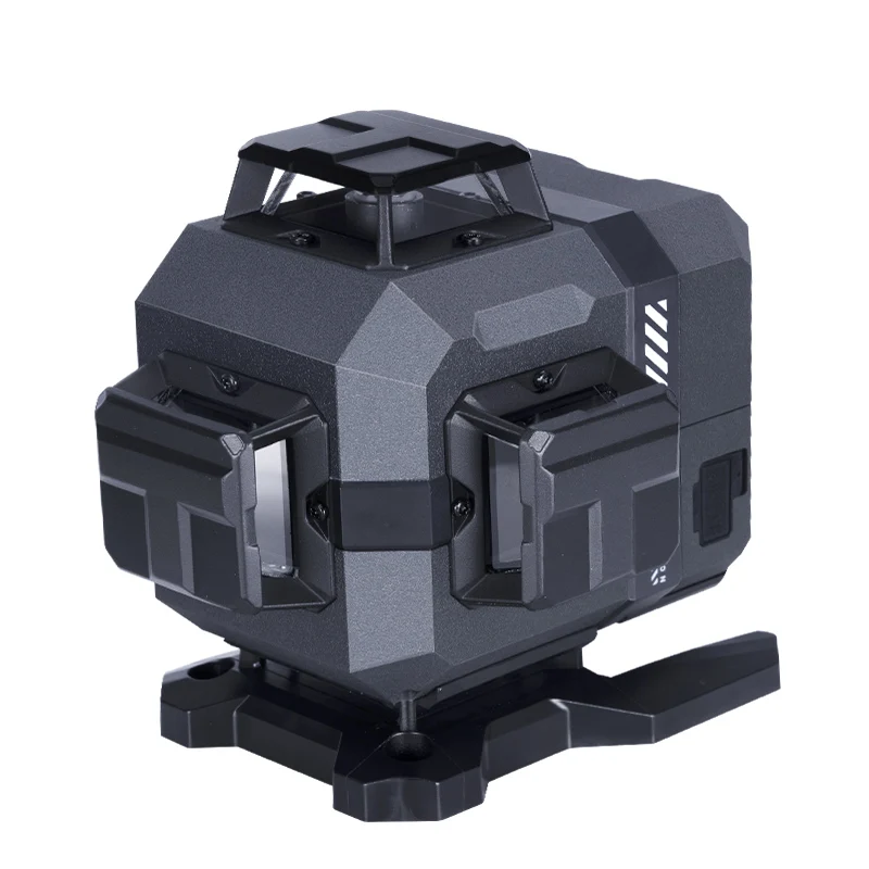 CEM   16 Lines Green Cordless La ser 360 Degrees Auto Self-Leveling Cross Measure with Rotary Level for Construction LM-16T