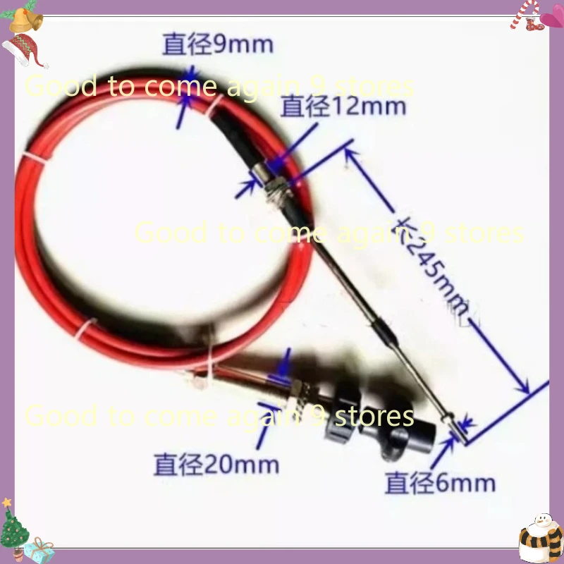 2M-2.5M-3M-3.5M-4M-4.5M-5M Throttle Cable for Komatsu Hitachi Kobelco Daewoo Sumitomo Sany Excavator