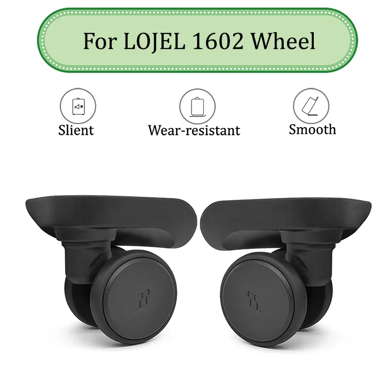 For LOJEL 1602 Universal Wheel Replacement Suitcase Silent Smooth Shock Absorbing Durable Convenient Accessories Caster Wheels