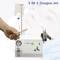High pressure Oxygen Jet Peel Facial Beauty Machine skin tightening rejuvenation clear