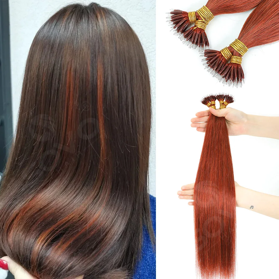nano-ring-human-hair-extensions-copper-red-natural-straight-remy-micro-mini-tips-hot-fusion-capsules-with-nanoring-for-salon