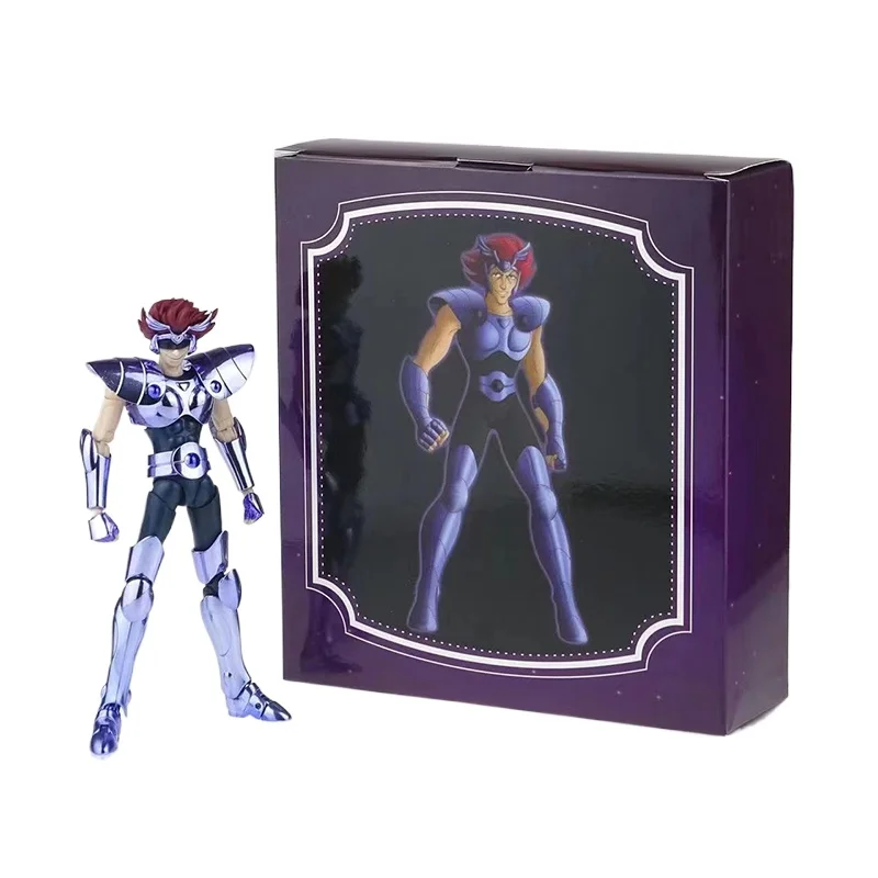

In Stock SaintSeiya Cloth Myth EX Silver Saints Musca Dio DIY (Shine Time Model) Anime Metal Armo PVC SHF Action Figure Toy Gift