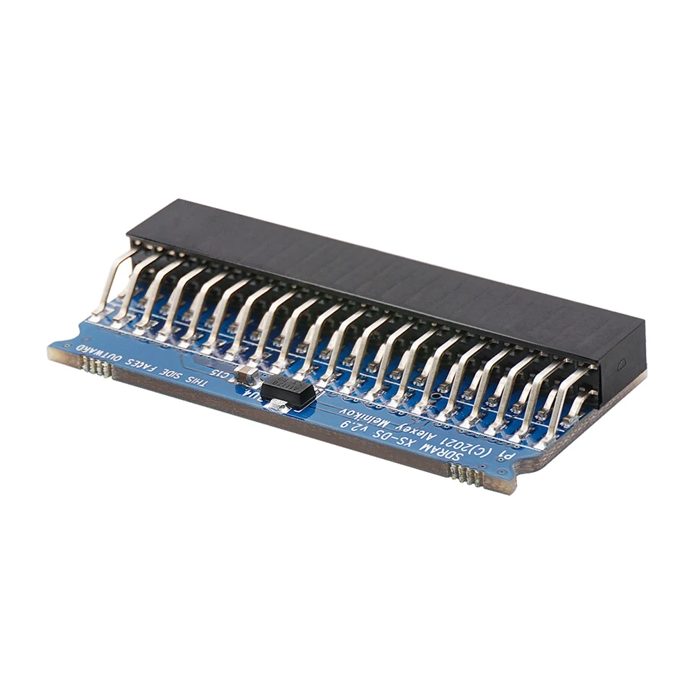 استبدال وحدة الذاكرة 128 ميجابايت للوحة Bitfunx Mister SDRAM XS-DS V2.9 لوحدة Mister FPGA فائقة النحافة