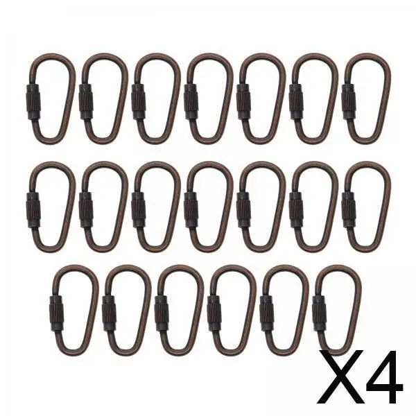 

Мини-карабин-брелок: легкий стальной карабин для бусин, украшений, ключей и DIY-проектов