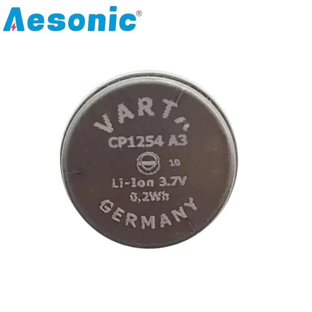 2pcs/lot New Original for VARTA CP1254 A3 60mAh 3.7V Bluetooth TWS Headphone Battery CP1254 A3