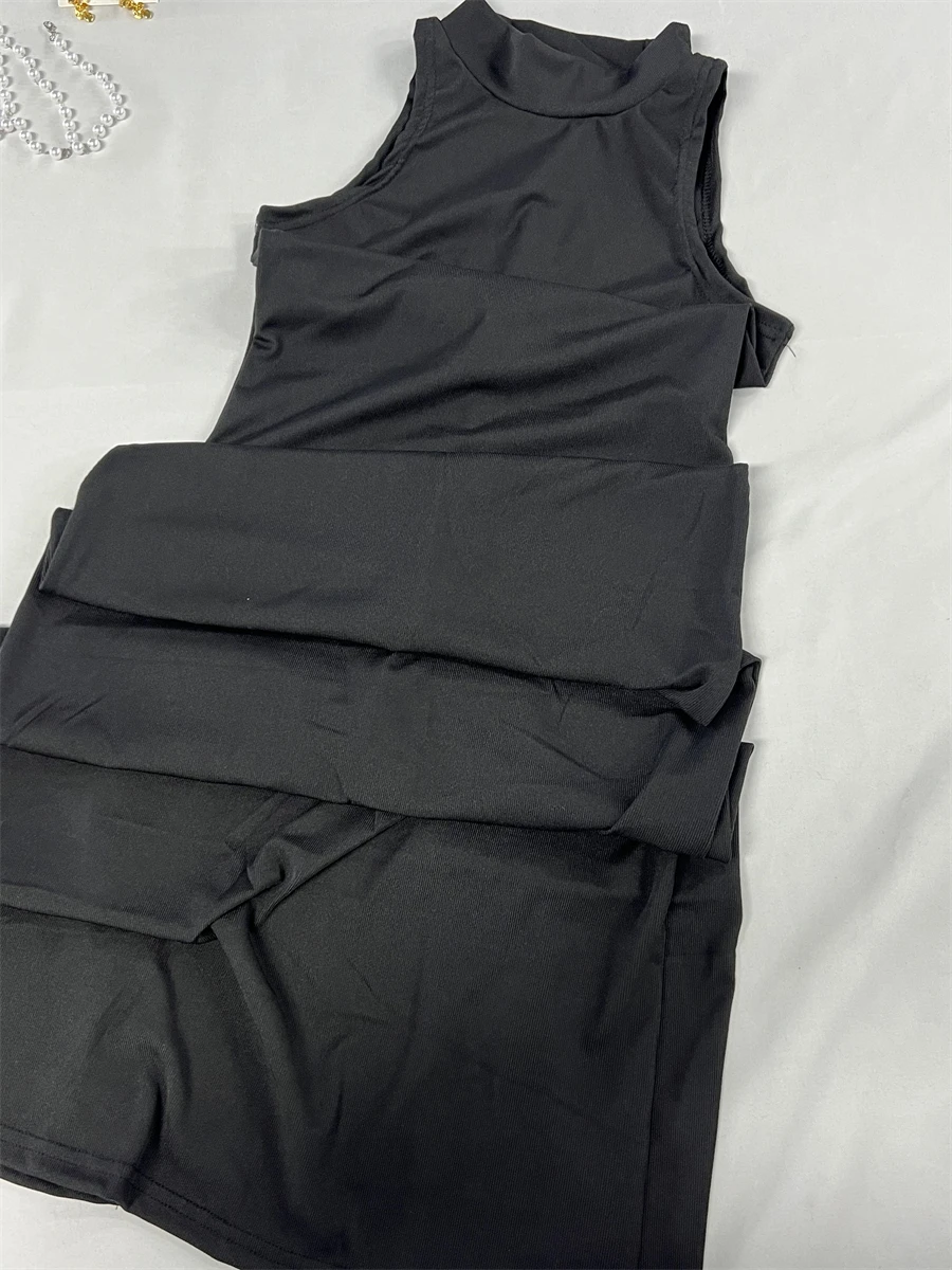 فساتين خالية من الأكمام للنساء فستان ماكسي من الساتان مع رقبة رسن بدون ظهر لحفلات السهرة الاستوائية مظهر أنيق وحسي