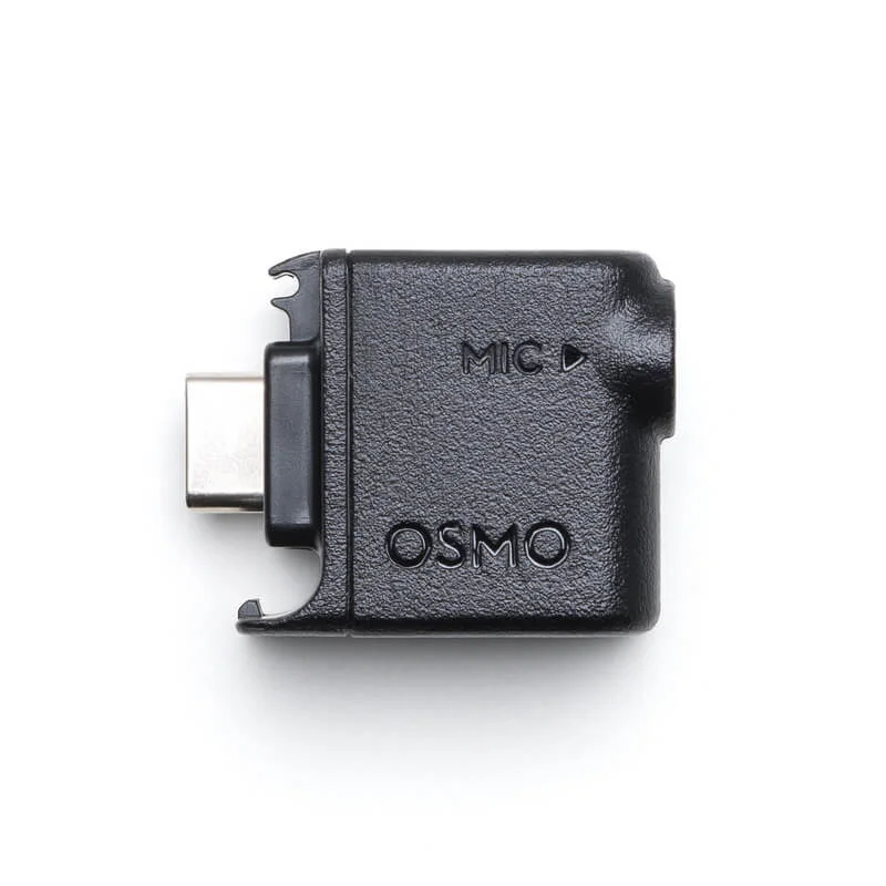 For DJI Original Osmo Action 3.5mm Audio Adapter