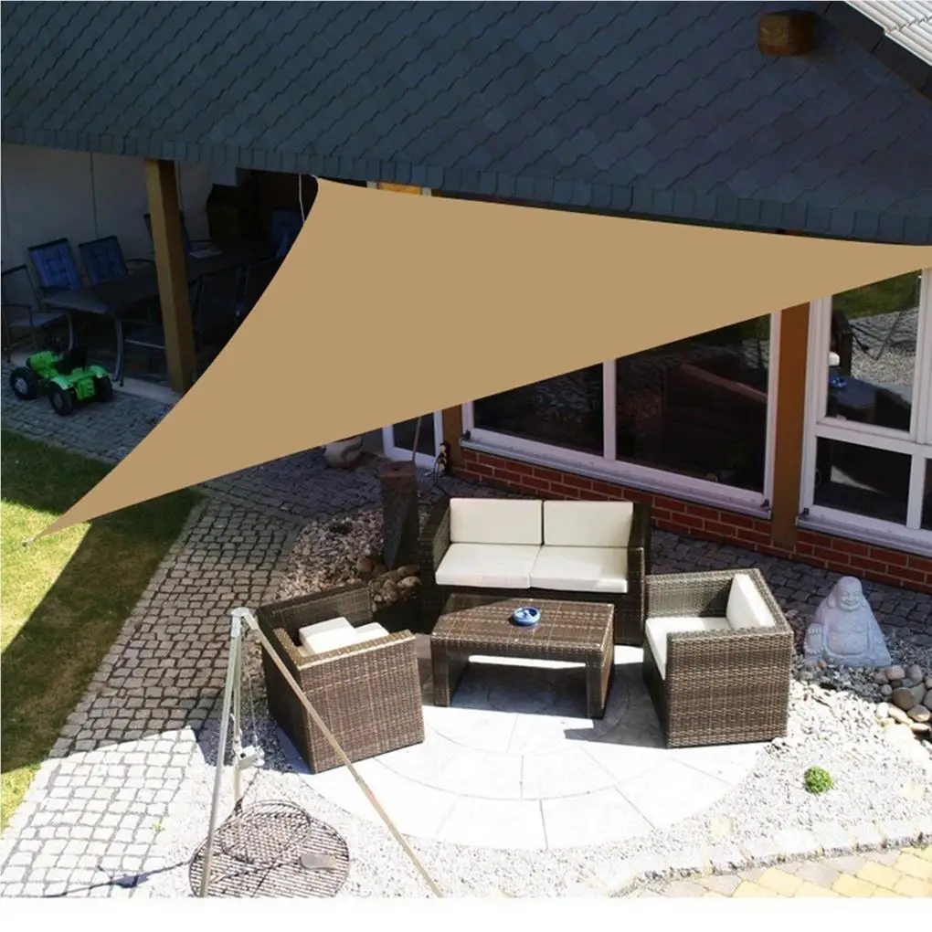 Sun Shade Sail Triangle Sail Shade Canopy UV Resistant Heavy Duty Grade Outdoor Patio Canopy