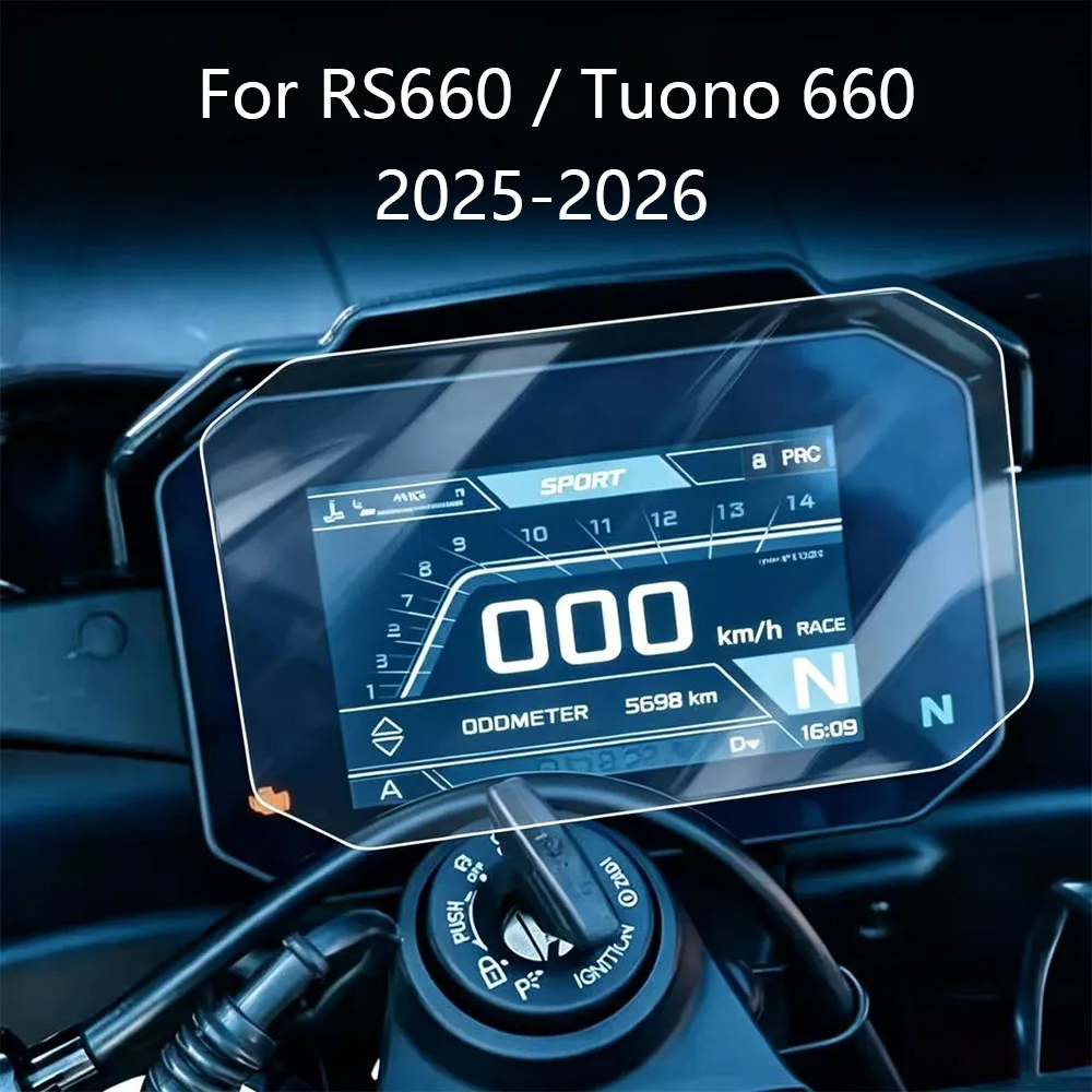 2025 Motorcyc RS660 Accessories Scratch Cluster Screen Dashboard Protection For Aprilia Tuono 660 New Motorcycle Instrument Film