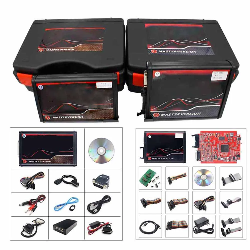 ECU Tool for Kess Ktag Online Unlimited KESS 2.80 EU Red V5.017 KTAG 7.020 2.25 OBD2 Car TrucK ECU Chip Tuning Programmer Tool