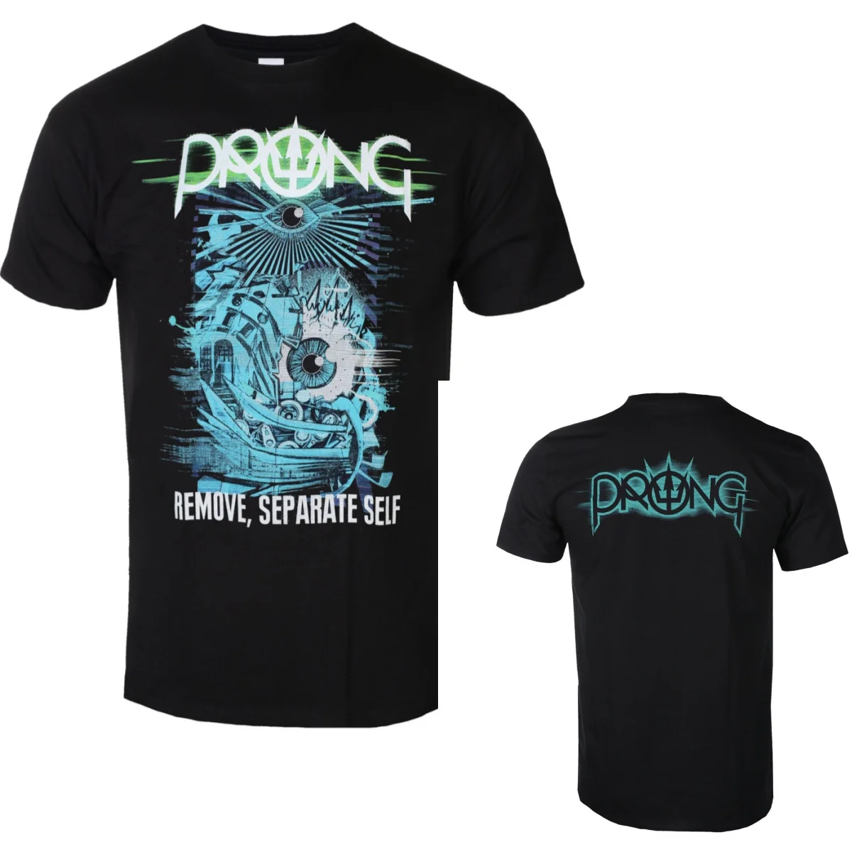 New Prong Band Graphic Cotton T-shirt Unisex Summer Short Sleeve Fashion Brand Tee Luxury Casual Vintage Tees