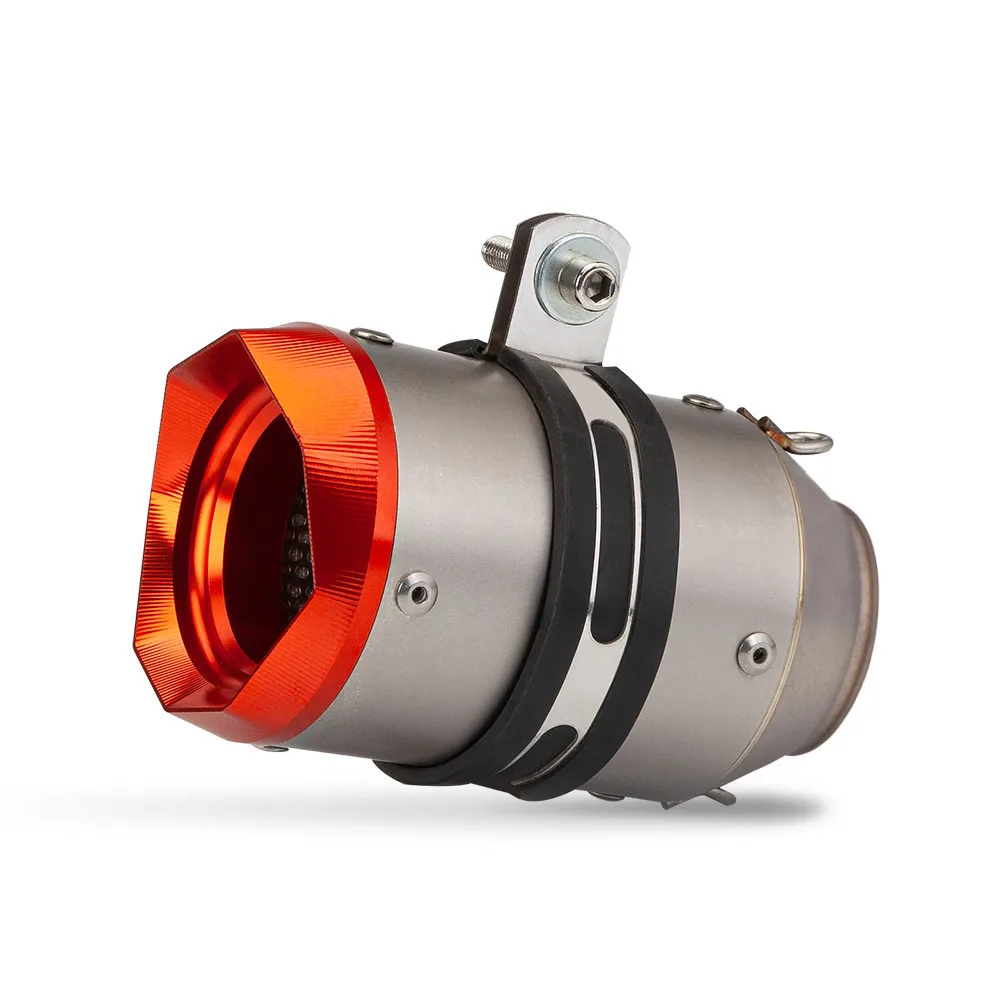 

SXLL Z900 Ninja400 Ninja250 Mt15 Cb500f Xsr700 51mm 60mm Motorcycle Exhaust Inlet Universal silenciador Tube Exhaust Pipe Tail