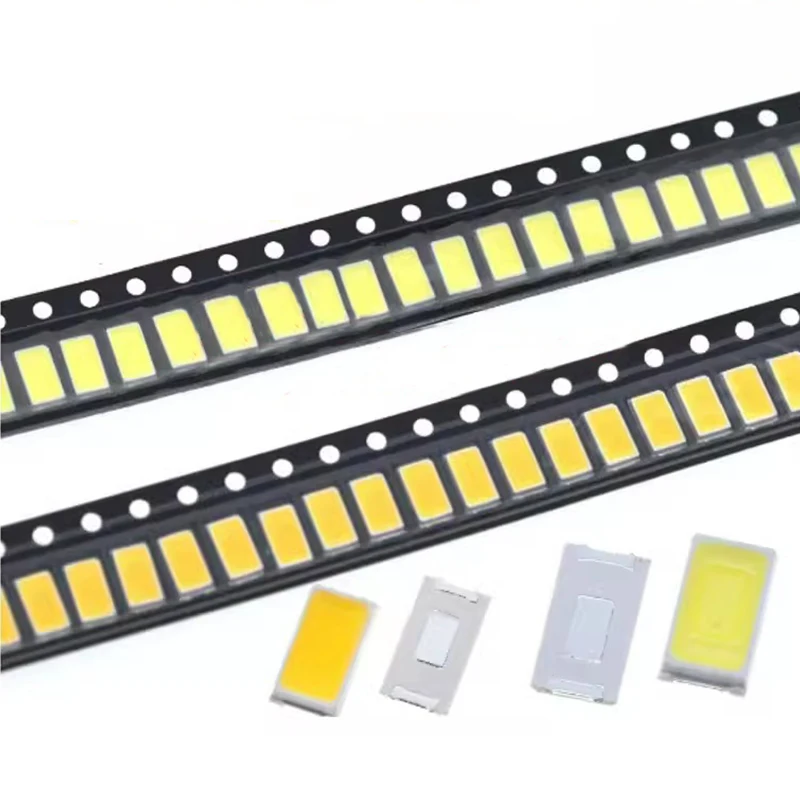 100pcs 5630/5730-CW/WW 0.5W-150Ma 50-55lm 6500K White Light SMD 5730 5630 LED 5730 diodes (3.2~3.4V)