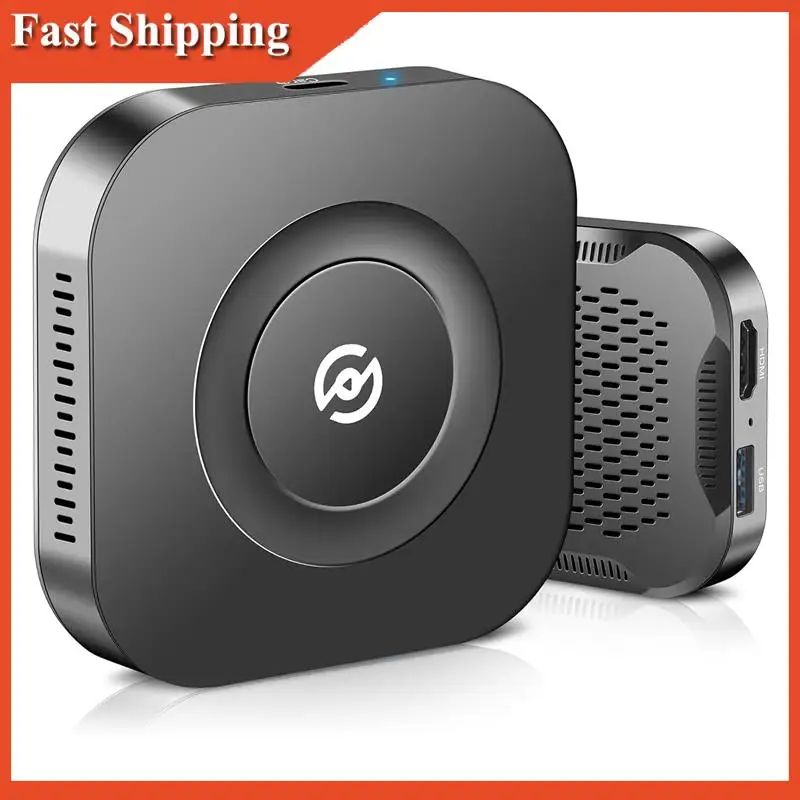 Эффективный беспроводной адаптер Carplay 3 в 1, беспроводной для Android Auto с беспроводным автомобильным ключом Netflix/Youtube для Carplay Cars Ea