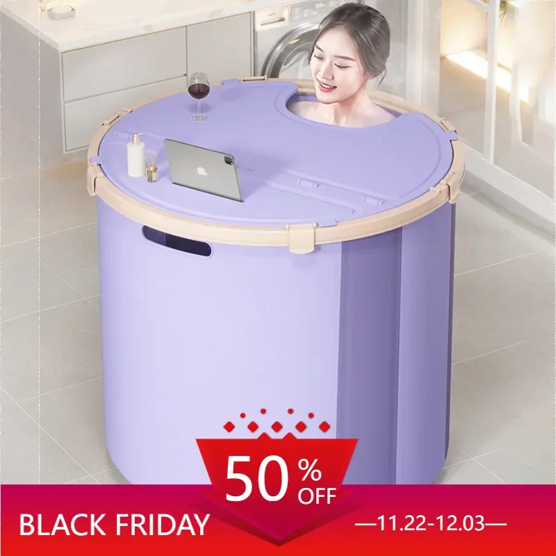 Foot Washer Simple Bathtub Plastic Spa Professional Pedicure Tub Shampoo Sink Large Family Pool Bath Badewanne Folding Adults