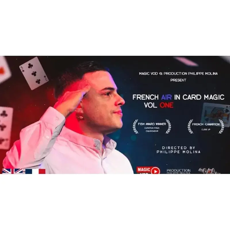 French Air In Card Magic Vol One - Air One - マジック トリック (即時ダウンロード)