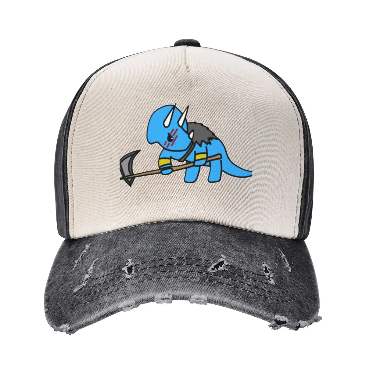 Triceratops Barbarian Baseball Cap Sun Cap Golf Gentleman Hat Caps Male Women's