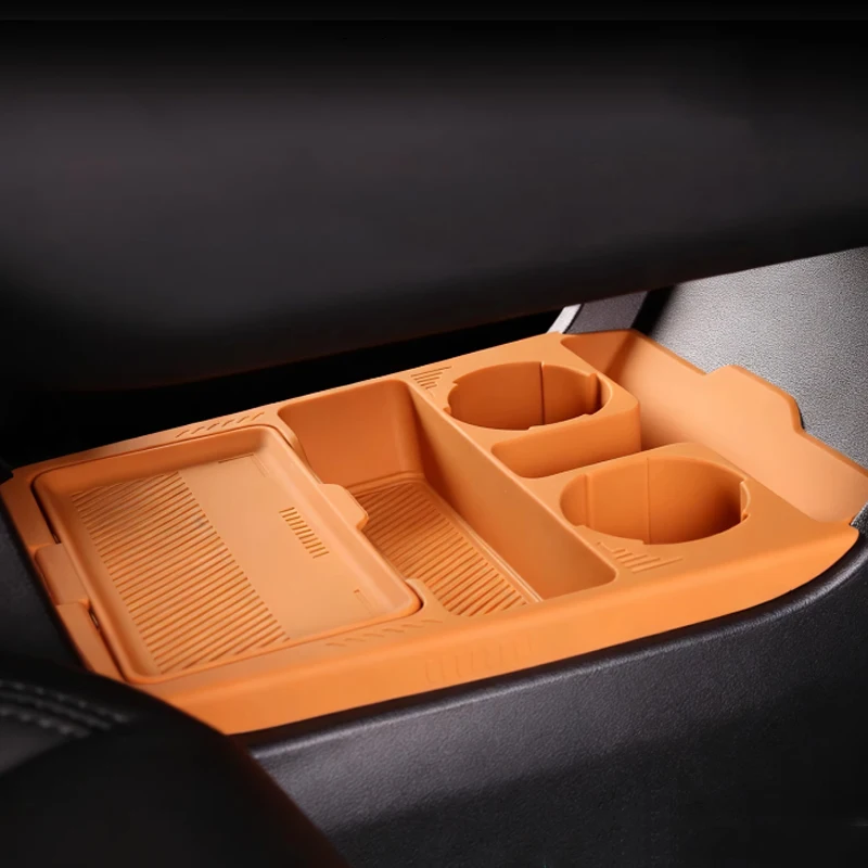 

For HAVAL Raptor 2025 2026 Storage Box Under Central Control Food Grade Silicone Storage Car Accessories