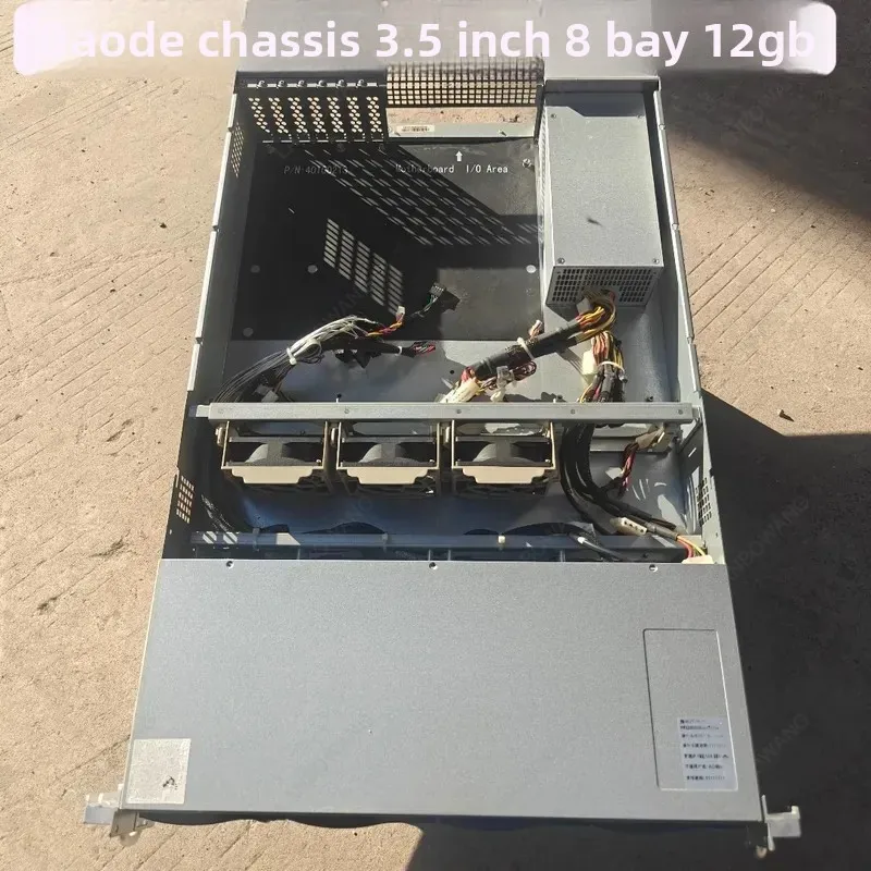 Dual Channel 8/12/24 Bays Rack Mount NAS Chassis, 2U 4U Hot Swap ATX Case, Home Server DIY Modification