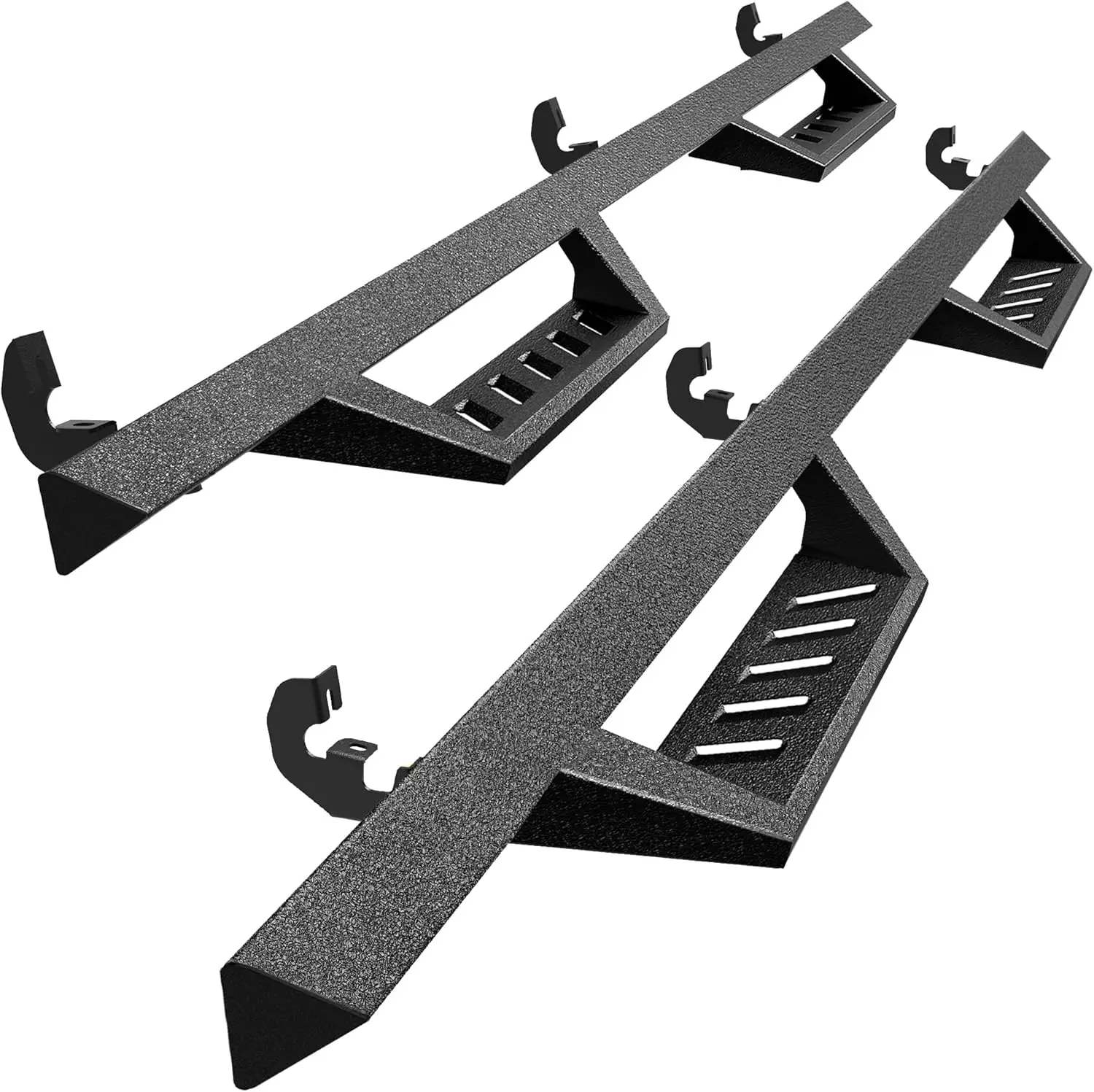 

Drop Step Side Step Rails for 2015-2026 Chevy Colorado GMC Canyon Crew Cab, Steel, Easy to Install